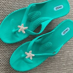 Oka B sandals.Aqua.M/L.